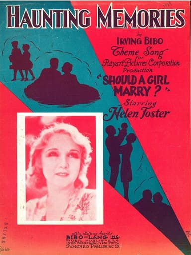 Should a Girl Marry? poster