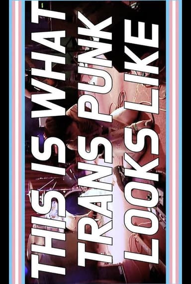 THIS IS WHAT TRANS PUNK LOOKS LIKE poster