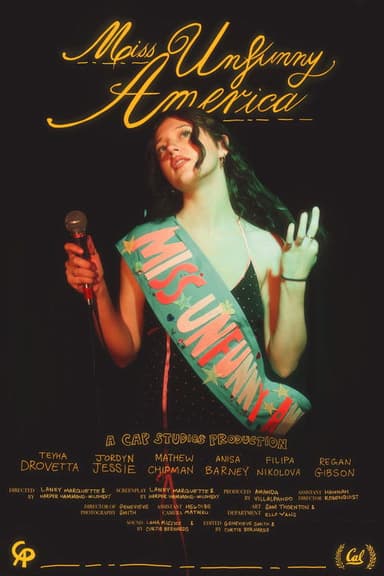 Miss Unfunny America poster
