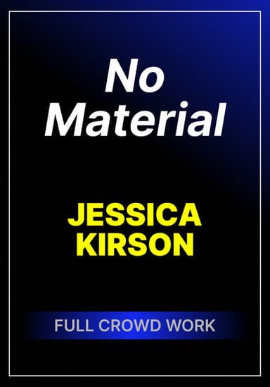 No Material poster