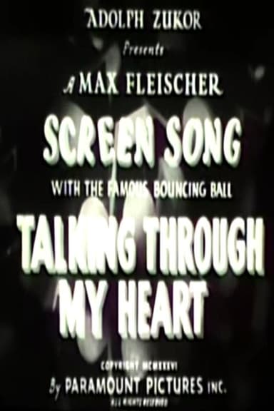 Talking Through My Heart poster