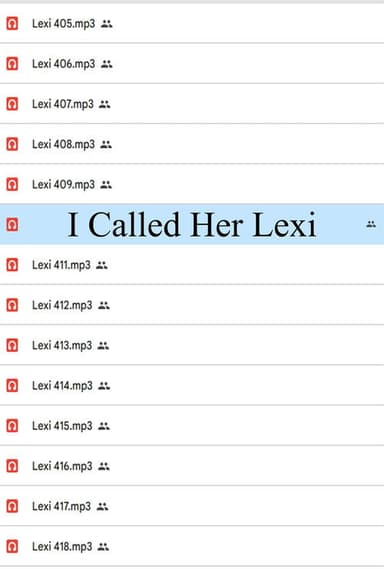 I Called Her Lexi poster