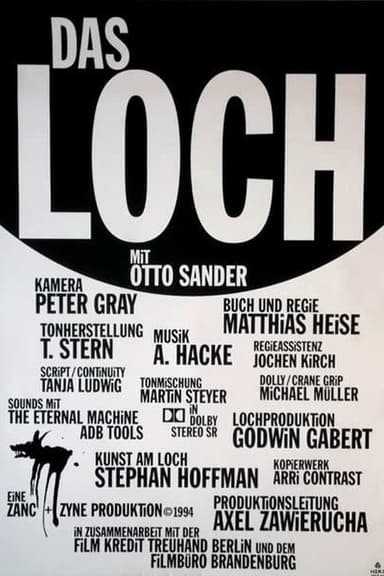 Das Loch poster