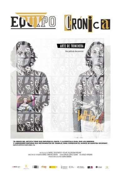 Equipo Crónica. Arte de trinchera poster