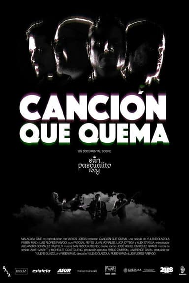 Canción que quema poster