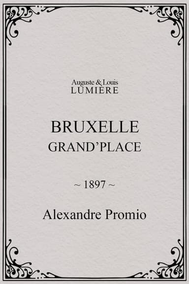Bruxelles, Grand’Place poster