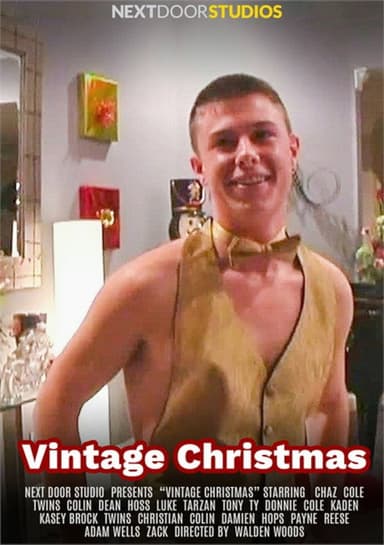 Vintage Christmas poster