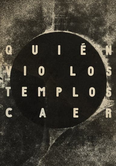 Who Witnessed The Temples Fall poster