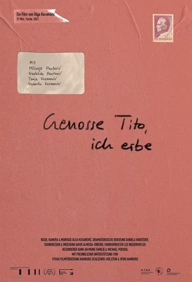 Comrade Tito, I Inherit poster