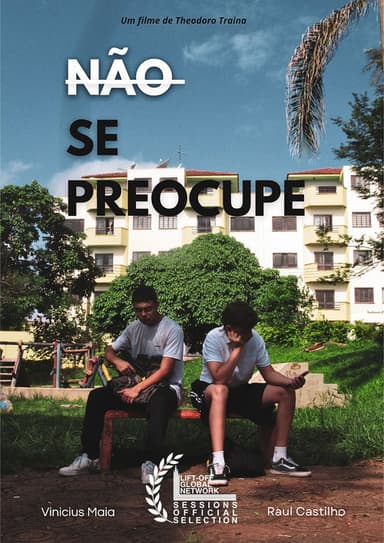 Não se preocupe poster