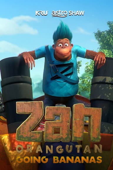 Zan Orangutan - Going Bananas poster
