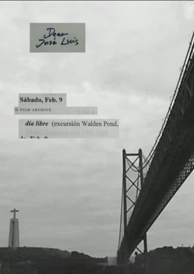 Cinematic Correspondences: Jonas Mekas - J.L. Guerin poster