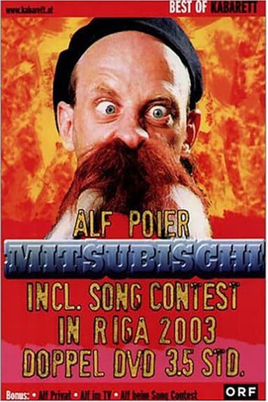 Alf Poier - Mitsubischi poster