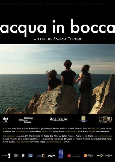 Acqua in bocca poster