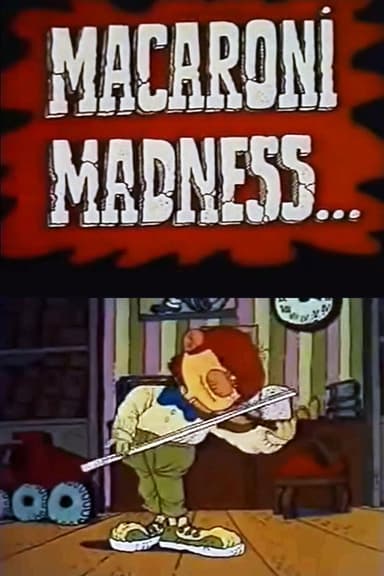 Death macaroni, or Professor Buggensberg's mistake poster