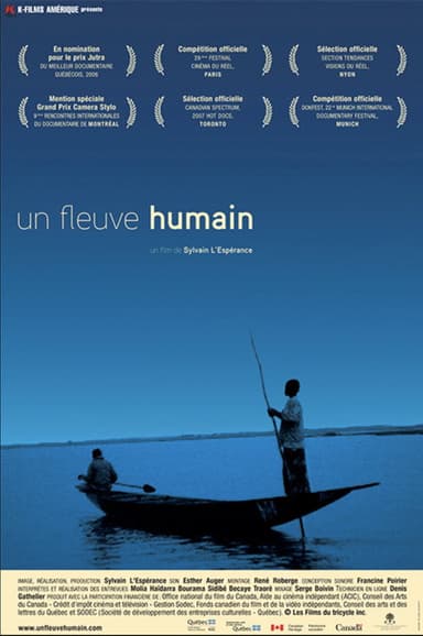 Un fleuve humain poster