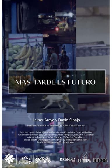 Later’ refers to the future poster