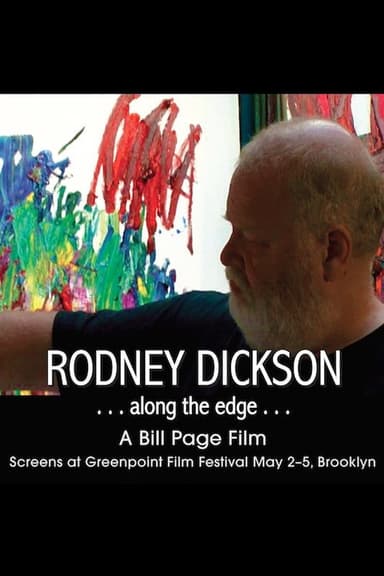Rodney Dickson…along the edge… poster