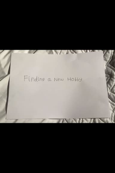 Finding a New Hobby poster
