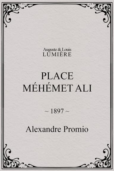 Place Méhémet Ali poster