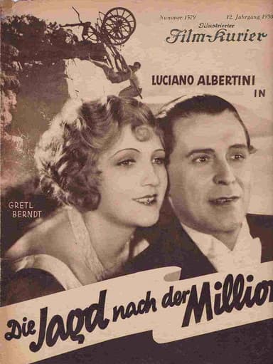 The Chase After Millions poster
