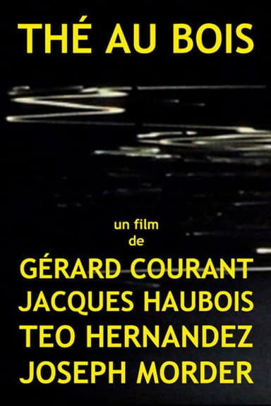 Thé au bois poster