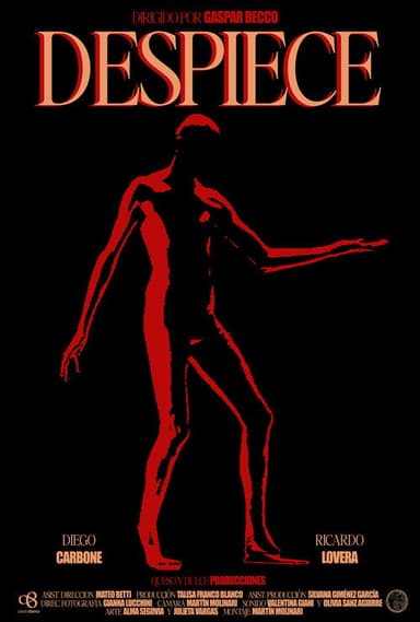 Despiece poster