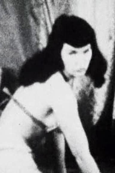Bettie Page In White Lingerie poster