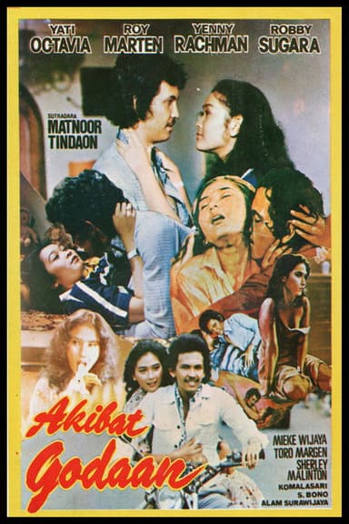 Akibat Godaan poster