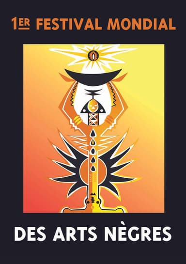 The First World Festival of Negro Arts poster