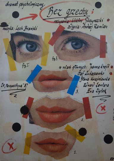 Bez grzechu poster