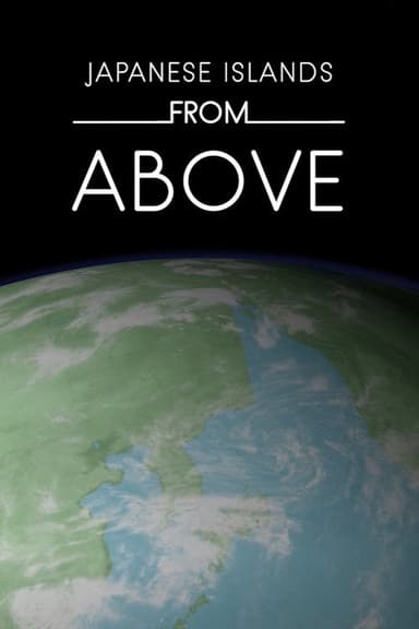 Japanese Islands from Above poster