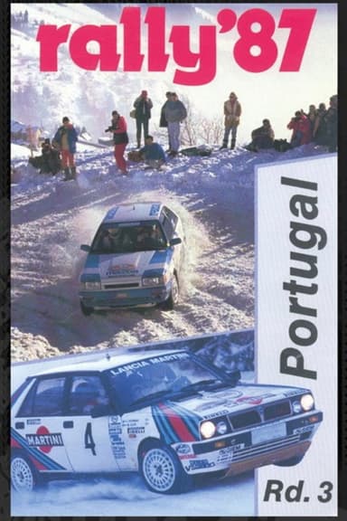 Rally de Portugal 1987 poster