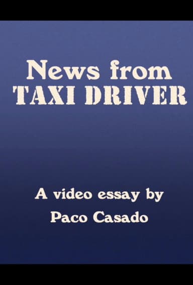 News from Taxi Driver poster