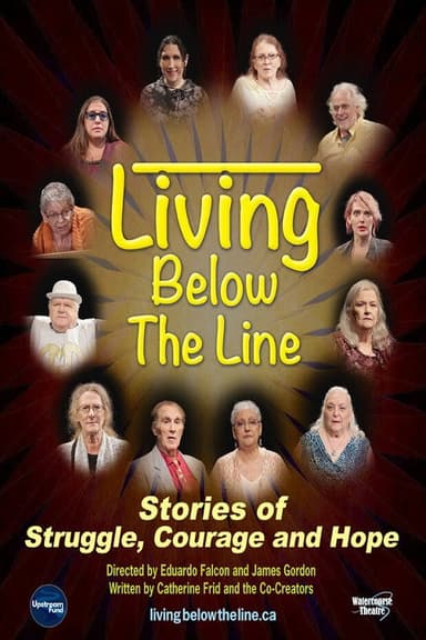 Living Below the Line poster