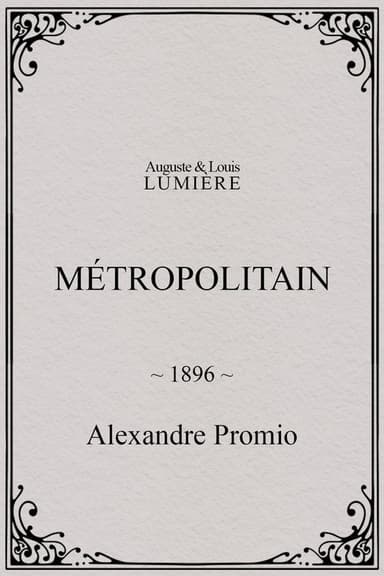 Métropolitain poster