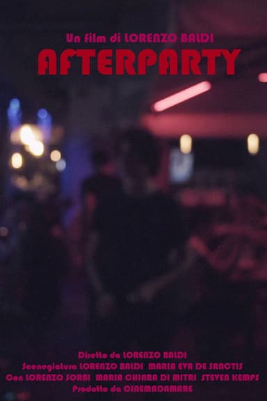 Afterparty poster