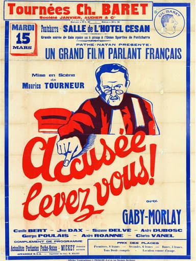 Accused, Stand Up! poster