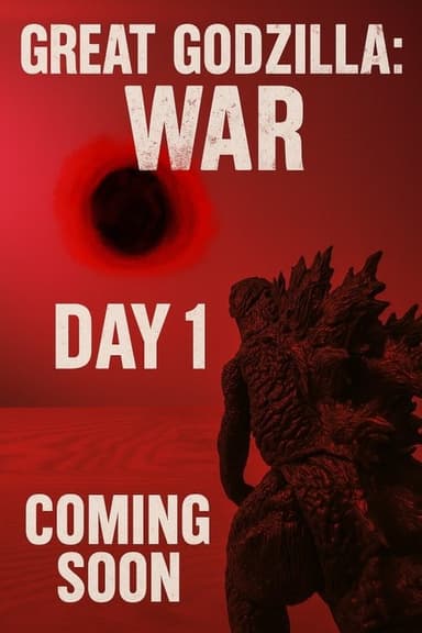The Great Godzilla War: Day 1 poster