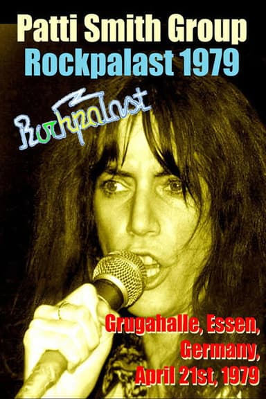 Patti Smith Group: Rockpalast 1979 poster