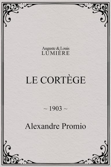 Le cortège poster