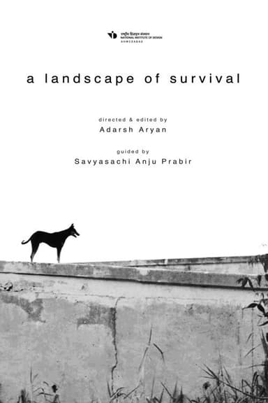 a landscape of survival poster