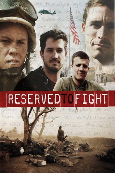 Reserved to Fight poster