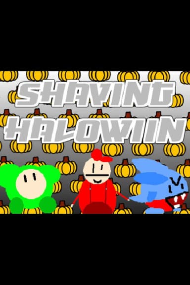 Shaving Halowiin poster