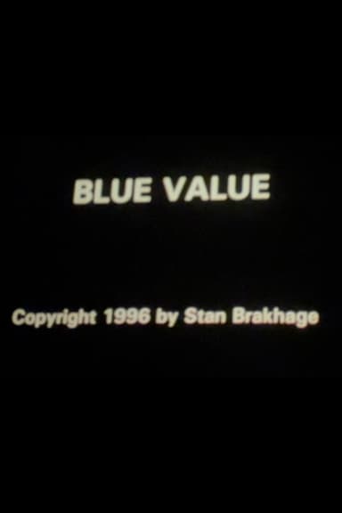 Blue Value poster