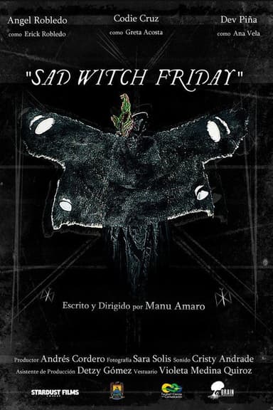 "Sad Witch Friday" poster