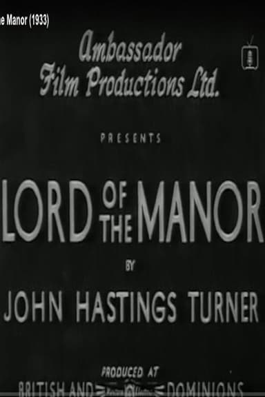 Lord of the Manor poster