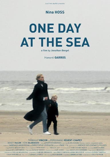 Une journée à la mer poster
