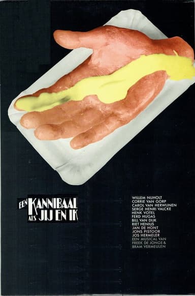 Een Kannibaal als Jij en Ik poster