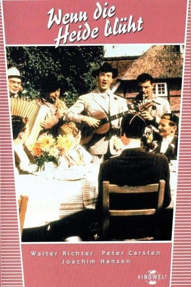 Wenn die Heide blüht poster